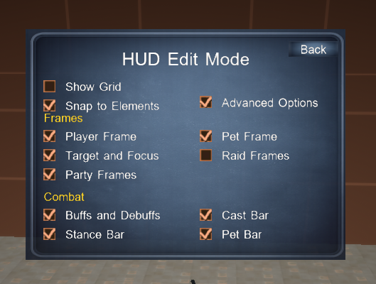 Advanced Options
